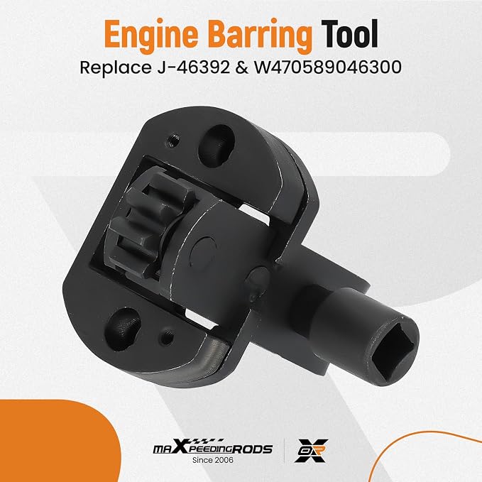 maXpeedingrods J-46392 Engine Barring Tool for Detroit Diesel DD13, DD15, DD16, MBE4000, MBE900 Alternative or W470589046300
