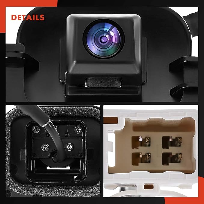 A-Premium Rear View Backup Camera Compatible with Toyota | Parking Camera for 2006 2007 2008 2009 2010 Sienna - Replace# 8679045020