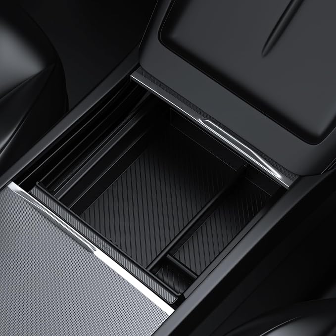 BASENOR Tesla Model 3 2024 2025 Center Console Tray and Model 3 Highland Mud Flaps