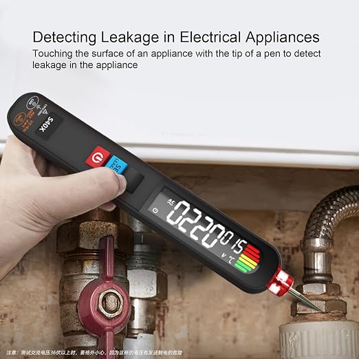 Multifunctional Pen Type Digital Multimeter 6000 Counts Non Voltage Current Tester Pen