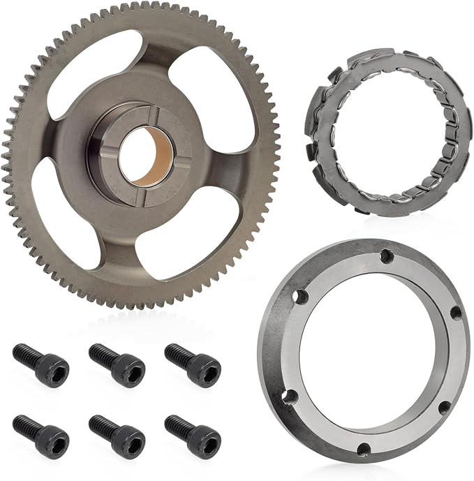 Starter Clutch kit Idler Gear One Way Bearing For Kawasaki KLR650 1987-2023