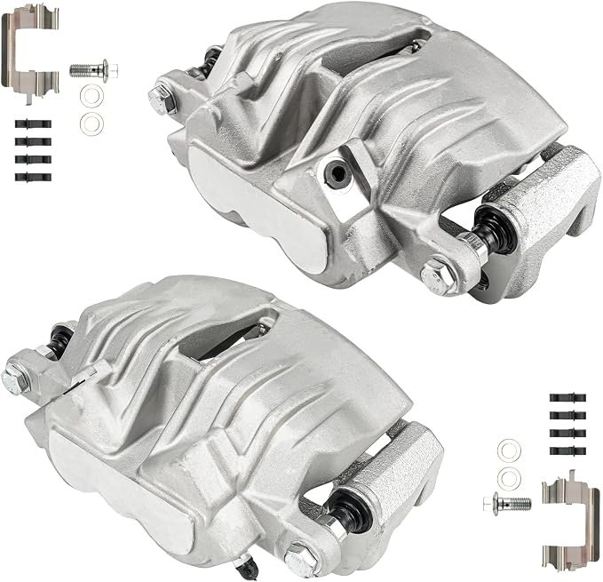 KAX 18B4798A+18B4799A Brake Caliper Compatible with Chevrolet, GMC, Buick, Oldsmobile, Isuzu, Saab - Trailblazer, Envoy, Rainier, Bravada, Ascender, SSR, 9-7x, Front Disc Brake Caliper