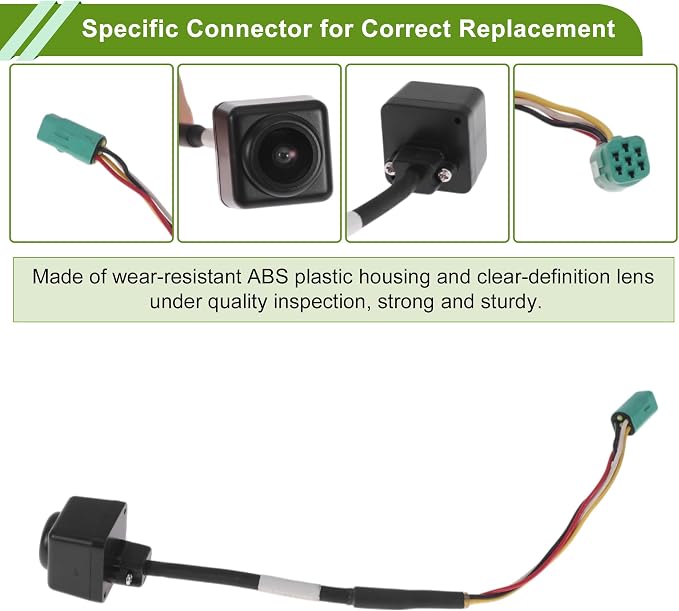 Car Park Assist Camera Rear View Backup Reverse Camera for Nissan Leaf 2018-2020 No.284193TA0A 1 Pc