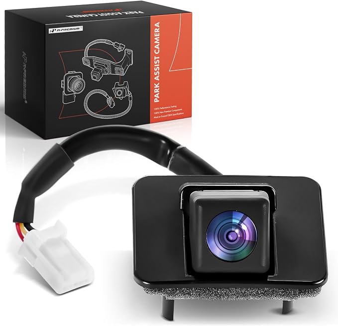 A-Premium Rear View Backup Camera Compatible with Mazda | Parking Camera for 2014 2015 2016 3 Sedan - Replace# BHN167RC0A