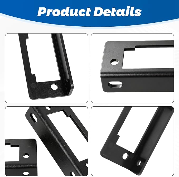 2Pcs Under Dash Mounting Brackets Replace for J1962 OBD2 OBD-II,Fit for Splitter Extension Adapter Cable