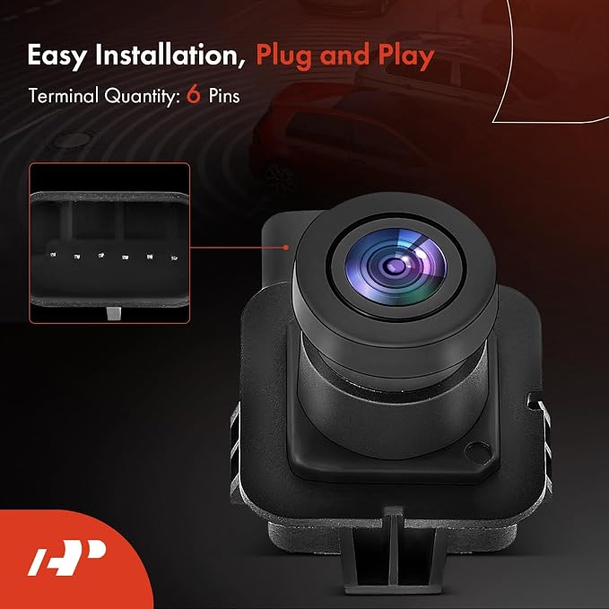 A-Premium Park Assist Camera Rear View Backup Reverse Camera Compatible with Select Lincoln Models - 2017 2018 2019 2020 MKZ - Replace# HP5Z19G490A