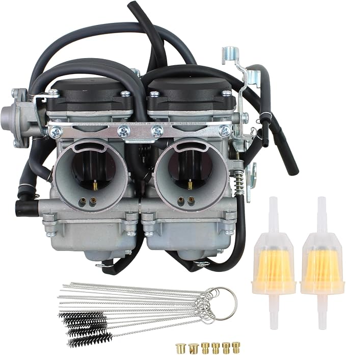 Carburetor with Fuel Filter and Jets Cleaning Tool for Kawasaki Ninja 250R 2008-2012 EX250J EX250J SE Carbs