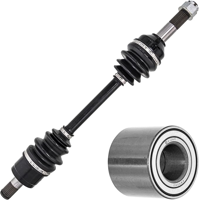NICHE CV Axle Drive Shaft Bearing Kit for Kawasaki 59266-0002 59266-0023 | For Kawasaki, Fits 2010-2013 Brute Force 650, 2009-2018 Brute Force 750, Replaces 59266-0002, 59266-0023