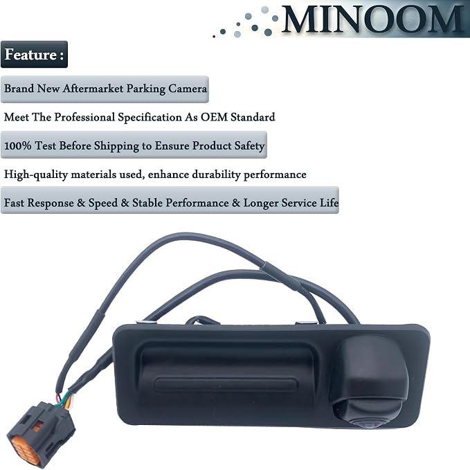 95766-B1100 Backup Rear View Camera Replacement for Hyundai Genesis Sedan 2015 2016 Genesis G80 Sedan 2017 Part No.#95766B1100丨95760B1100丨95760-B1100