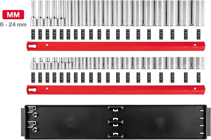 TEKTON 3/8 Inch Drive 12-Point Socket Set, 38-Piece | SHD91212