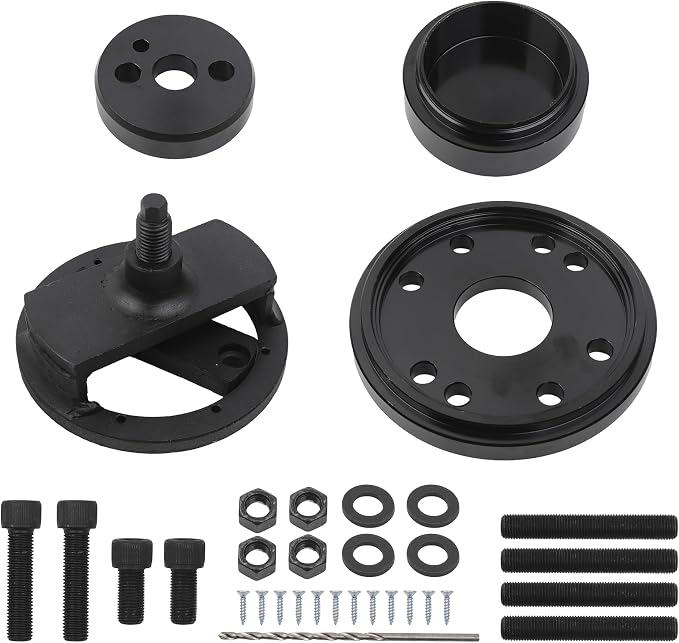 Dasbecan Front+Rear Crankshaft Seal Remover & Installer with Wear Sleeve Installer Tool Set Compatible with 1989-2016 Cummins 3.9L 5.9L 6.7L OE# 3824498 3824500 3164660 2063800090