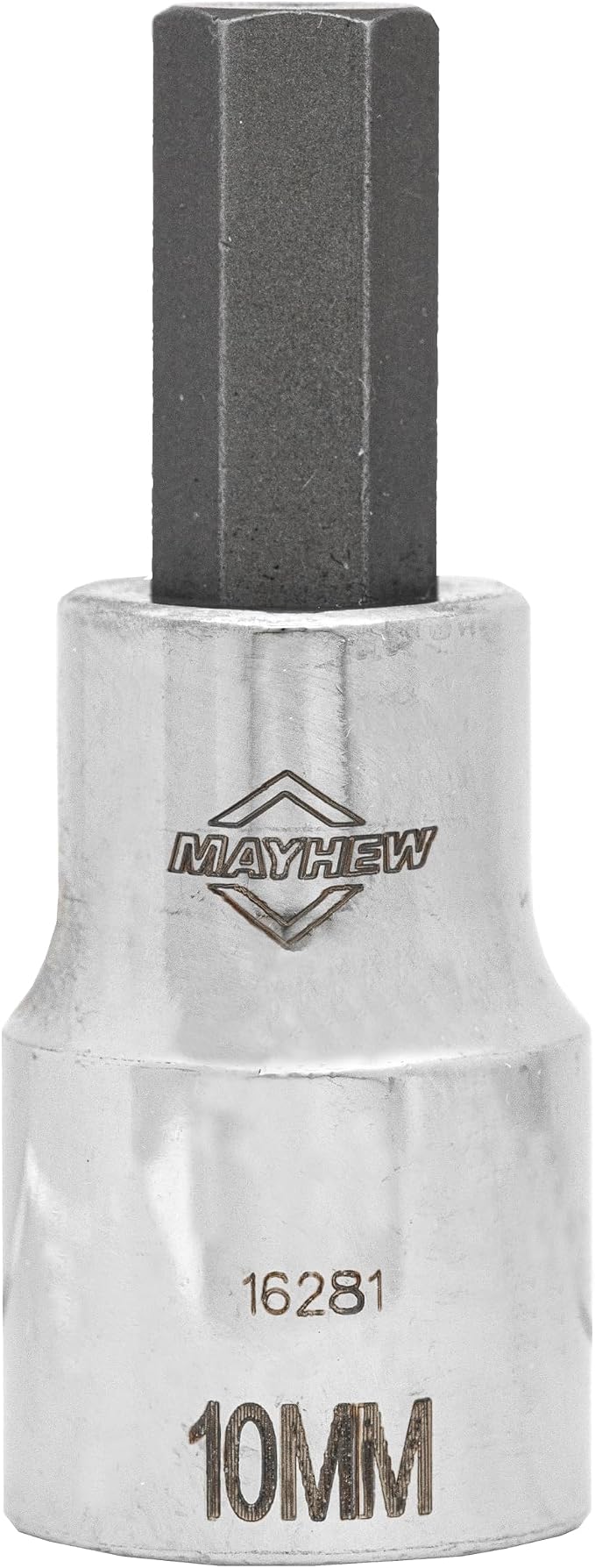 Mayhew Tools 16020 Metric Hex Socket Bit Set, Chrome Plated, 5-Piece
