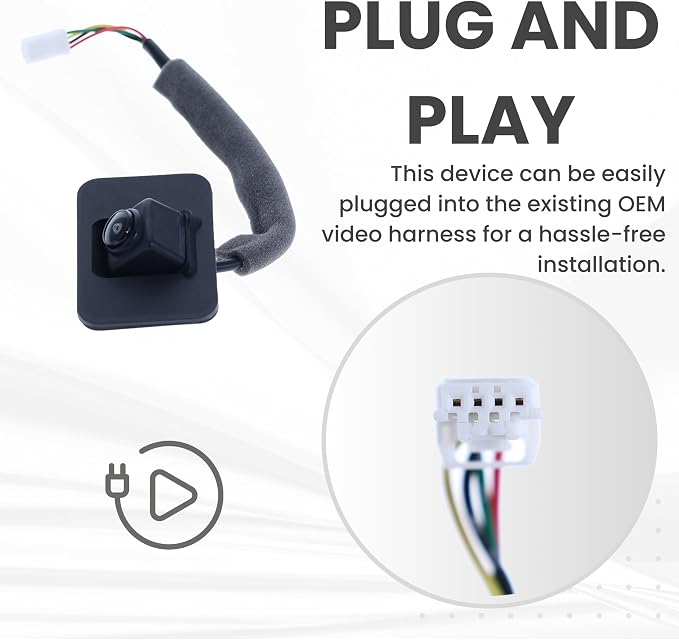 Backup Camera Replaces for 2019-2023 Nissan Altima w/o AVM OE Part # 284426CA0B, 28442-6CA0B
