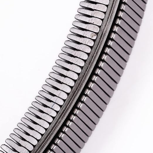 901074 CVT Transmission Chain Belt, JF017E Nine Into Aluminum Alloy CVT Transmission Chain Compatible with Nissan Teana 2.5L 2013-2018,Qashqai 2013-up,X-Trail 2016-up,Loulan