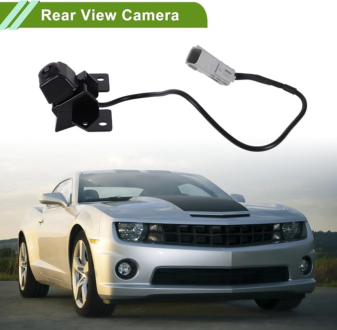 Car Park Assist Camera Rear View Backup Reverse Camera for Chevrolet Camaro Coupe/Convertible 2012-2015 No.22767362/22872078/22915366/PAC139 1 Pc