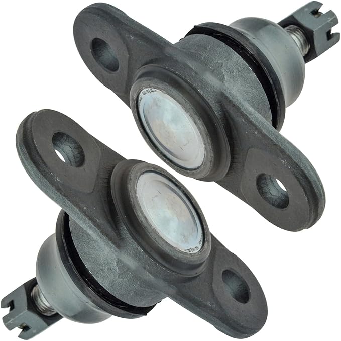 TRQ Front Lower Ball Joint Set Compatible with 2006-2011 Hyundai Accent Kia Rio Rio5
