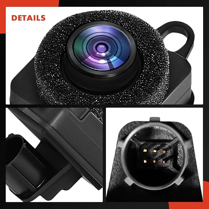 A-Premium Park Assist Camera Rear View Backup Reverse Camera Compatible with Select Dodge Models - Challenger 2015 2016 2017 2018 2019 2020 2021 2022 Coupe - Replace# CH1960122