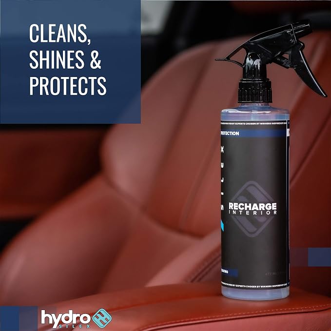 Recharge Interior Ceramic Coating (16oz) | All-Purpose Interior Cleaner & Protectant | Quick Detailer for Plastic, Vinyl & Leather | UV Protection for Cars, Trucks & SUVs
