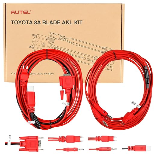 Autel Original 8A AKL Cable for Toyota Non-Smart K-y Adapter Work with APB112 and G-Box3 G BOX3 G-Box2 G BOX2
