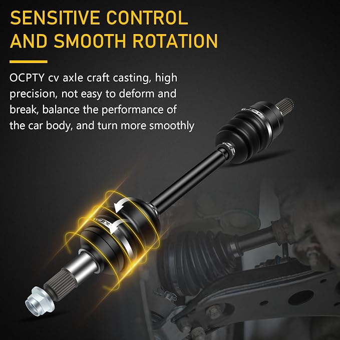 OCPTY CV Axle Shaft Assembly Replacement for 2016-2019 Yamaha Grizzly 700 Rear Left Right