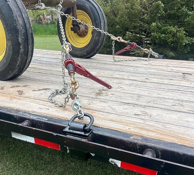 Mytee Products Trailer Stake Pocket D-Ring Flatbed with Winch Flatbed (4 Pack)