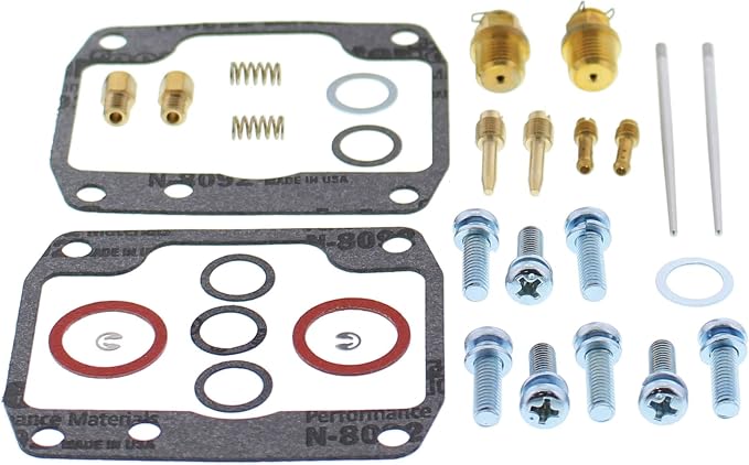 All Balls Racing 26-1951 Carburetor Rebuild Kit Compatible with/Replacement For Arctic Cat Pantera 1991-1992, Prowler 2 Up 1991-1992, Prowler 440 1991-1992, Prowler Mountain Cat 1990-1993