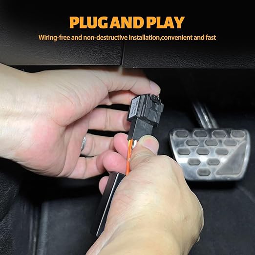 MAIKER Auto Start Stop Eliminator for Jeep Wrangler JL JLU 2018–2024 – Plug-and-Play OBD Module with Default Memory Function, 2 Rows × 6 Pins Connector (Not fit 4XE)