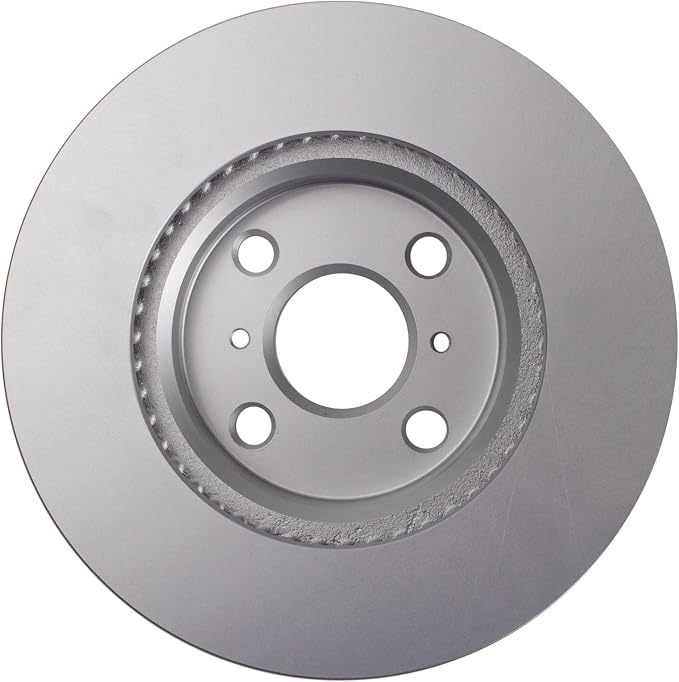TRQ Front Brake Rotors Set Vented Premium G-Coated Compatible with 2013 Scion iQ 2012-2019 Toyota Prius C 2007-2018 Yaris