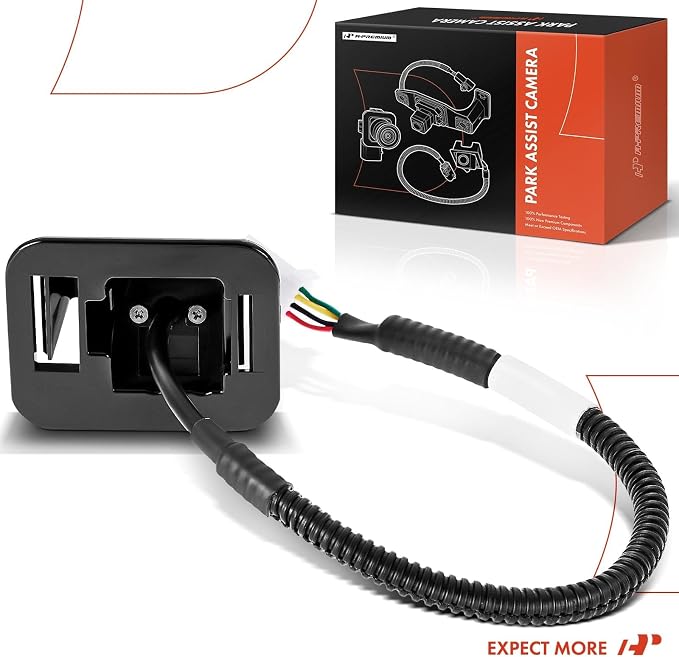 A-Premium Rear View Backup Camera Compatible with Nissan | Parking Camera for 2012-2019 Versa - Replace# 284429KA0A