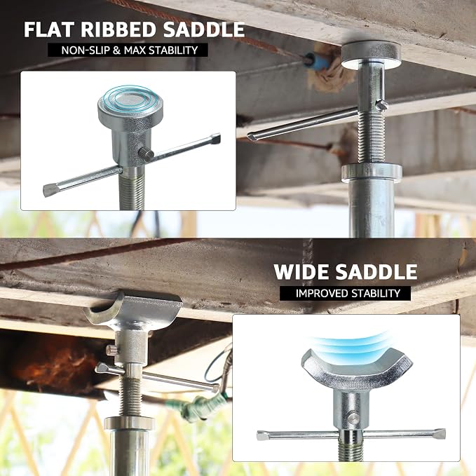 BESTOOL RV Supports Stabilizer Jacks, Travel Trailer Stabilizer Jacks Camper Jack Stands from 17.3" to 30." 1 Pair Capacity 12000 lbs, 2 Pack