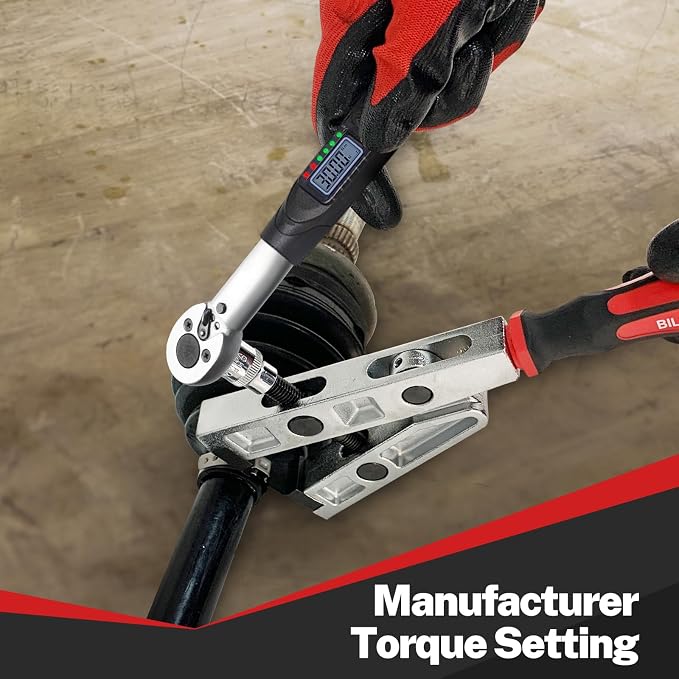 Heavy Duty CV Boot Clamp Pliers & 12 Point Axle Nut Socket Set