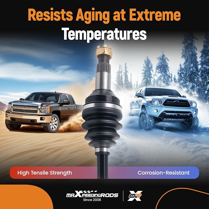 maXpeedingrods Rear CV Axle Shaft Assembly for Arctic Cat 2004-2014 400 450 500 550 650 700 1000 Thunder, Left or Right Side Replace# 1502-938 0502-811 1502-343 1502-798