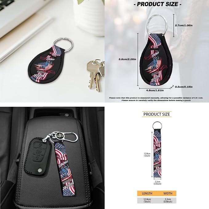 American Flag Print Car Seat Cover Full Set 250 Years Theme Bucket Seat Covers for Car Front Back Seats with Headrest Covers Steering Wheel Cover Safety Belt Pads Cup Coasters