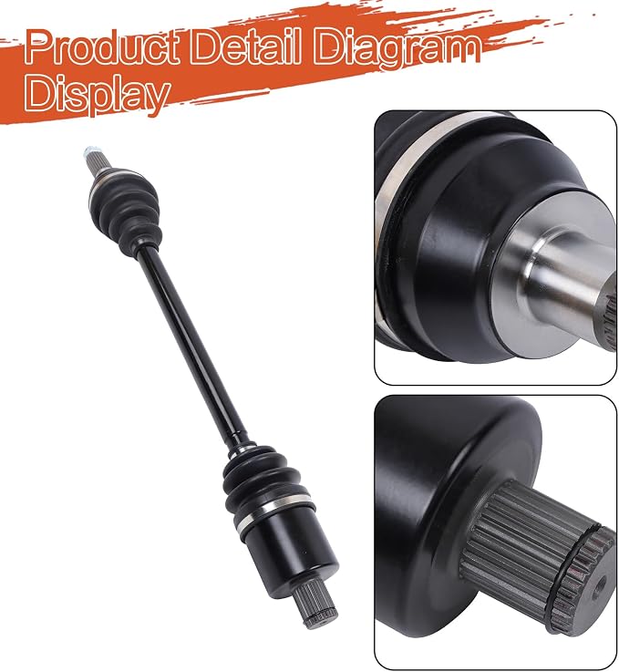 2PCS Rear Left and Right CV Axles Drive Shaft Replacement for Polaris 570 900 900D 1000 Ranger 2013-2017 Replacement for 1332947