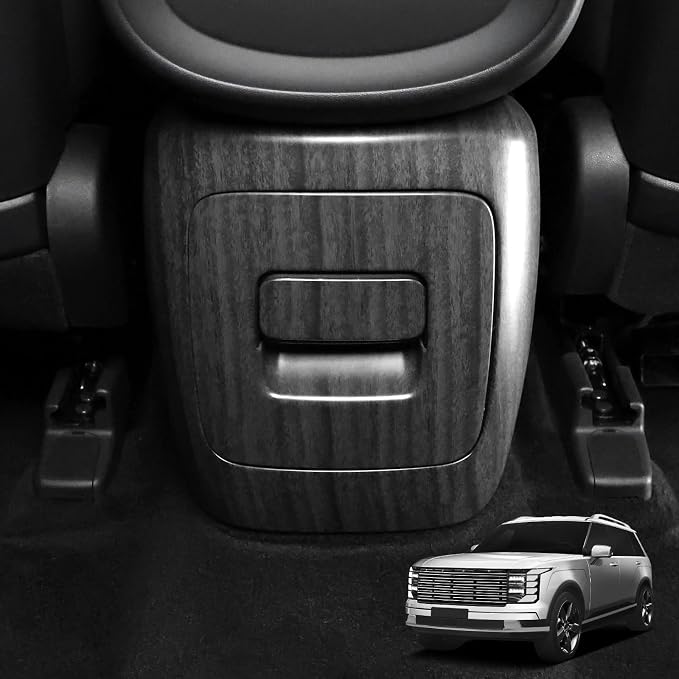 YOUTOOCAR Rear AC Vent Cover Compatible with Hyundai Palisade 2026 Accessories (Wood Grain)