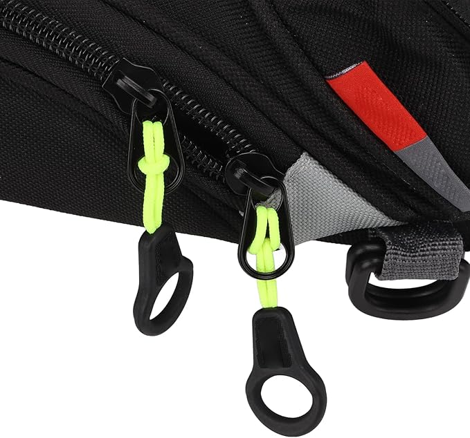 Universal Motorcycle Tank Bag with Strong Magnetic Mount 600D Oxford Fabric and Nylon Material for Cell Phone Navigation Large Capacity Storage Fit for All Motorcycles