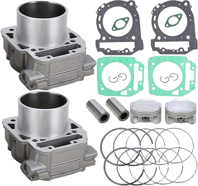 Cylinder Piston Gasket Top End Kit 91mm Compatible with Can-Am BRP Commander Maverick Outlander 1000 After-Market Parts