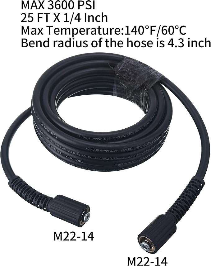 Tool Daily Foam Cannon, High Pressure Washer Hose