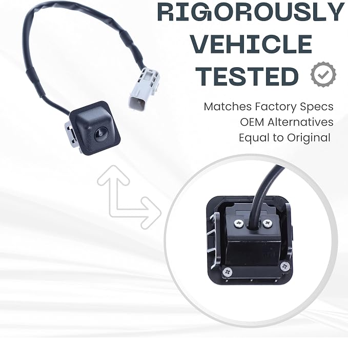 Backup Camera Replaces for Buick 2012-2017 Regal Base, CXL, Premium Model | 2016-2017 Regal Sport Touring Model | 2012-2016 Regal eAssist OE Part # 23323601, 22801897