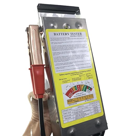 Battery Load Tester, Car Battery Load Tester 6/12V Battery Voltage Tester and Battery Load Test for Automotive 12V and 6V Batteries