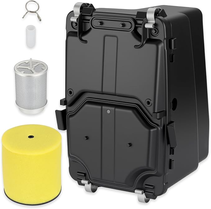 Air Filter Box & Lid Cap w/Lid Spring + Air Filter Complete Kit For Honda TRX450R 2004-2005 17210-HP1-000