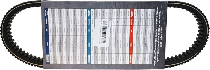Red Hawk BLT-0030 Belt Compatible With/Replacement For Yamaha Drive2 and QuieTech 2017-2022 J0B-G6241-00-00, J0D-G6241-00-00 Golf Carts