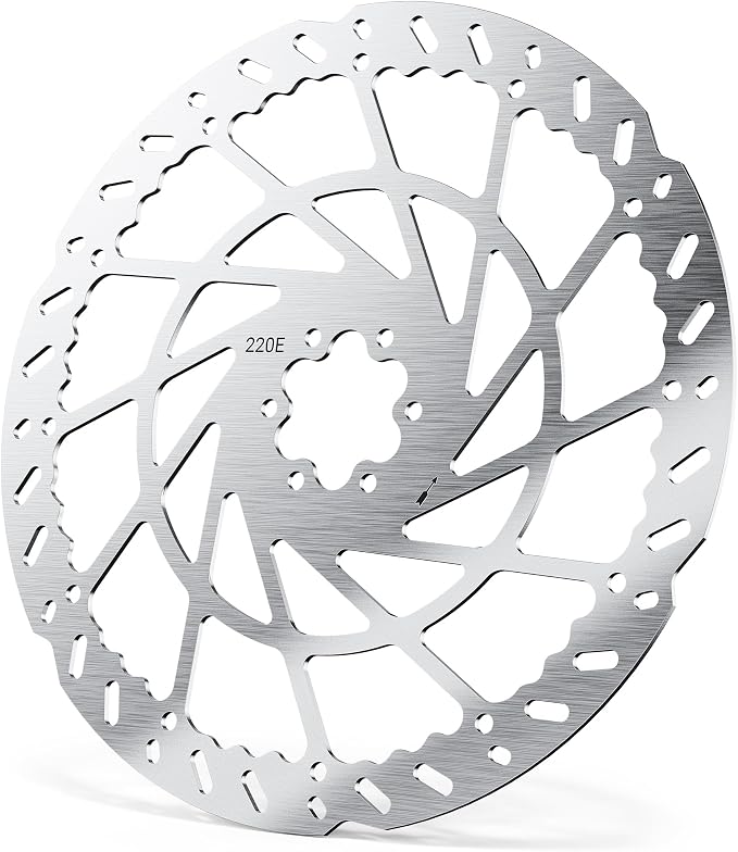 Heavy Duty 220MM Thickened Front Brake Disc Rotor, Stainless Steel Motorcycle Brake Rotor for Talaria Sting Offroad TL50, TL4000, TL25, X3 MX TL2500, Surron LBX, Segway X260/X160