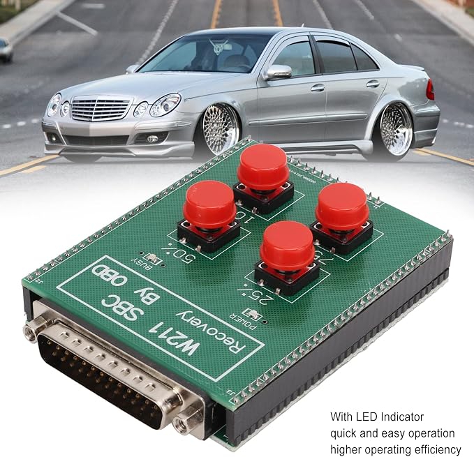 ABS SBC Reset Tool Kit, C249F Repair Code Replacement for Benz W211 E Class & R230 SL Class (Green)