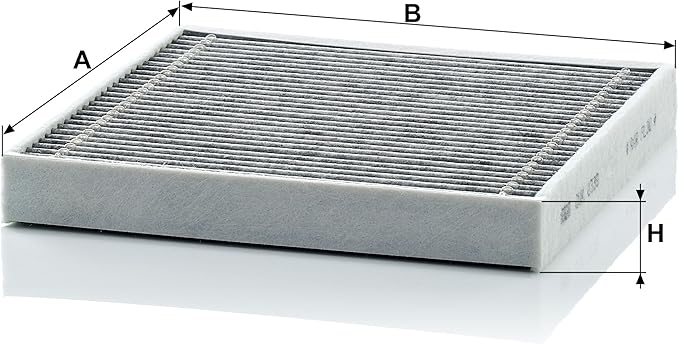 Mann-Filter CUK 2339 Cabin Filter With Activated Charcoal for select BMW models