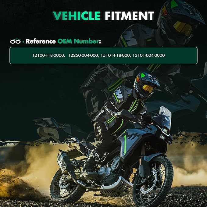SCITOO 84.5mm 471cc Cylinder Piston Gasket Top End Rebuild Kit fit for HiSun, for MASSIMO, for Coleman, for Supermach ATV 500 2011, for Supermach UTV 500 2011, 12100-F18-0000 12250-004-000
