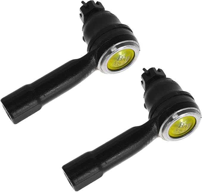 TRQ Front Outer Tie Rod Set 2 Piece Compatible with 1991-1996 1991-2002 INFINITI G20