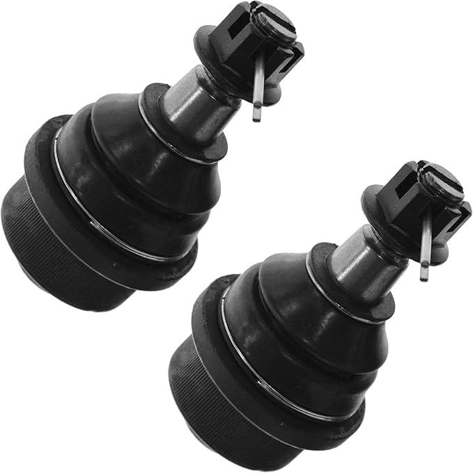TRQ Front Lower Left and Right Ball Joint Set Compatible with 99-04 Chevrolet Silverado 2500 01-10 Silverado 2500 HD 01-06 3500 07-10 3500 HD 01-10 Suburban 03-09 Hummer H2