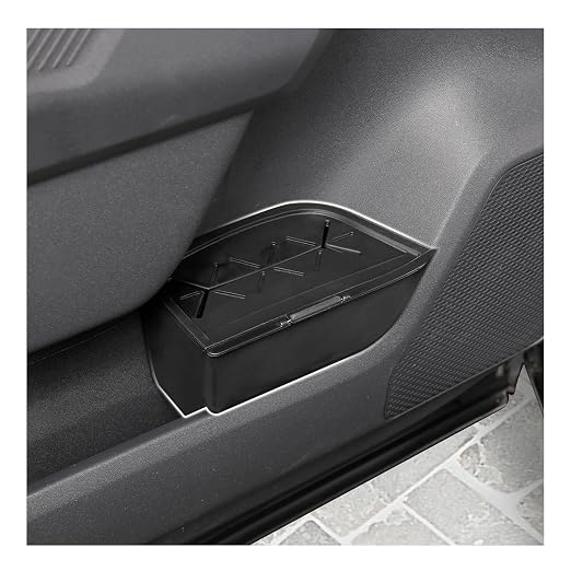 SXCY 2PCS for 2026 Toyota RAV4 Trash Can for 2026 Toyota RAV4 Accessories Silicone Front Door Side Trash Can [OEM-Fit] Garbage Bin Storage Box Waterproof Leak-Proof Trash Bin w/Lid Odor-Free Storage