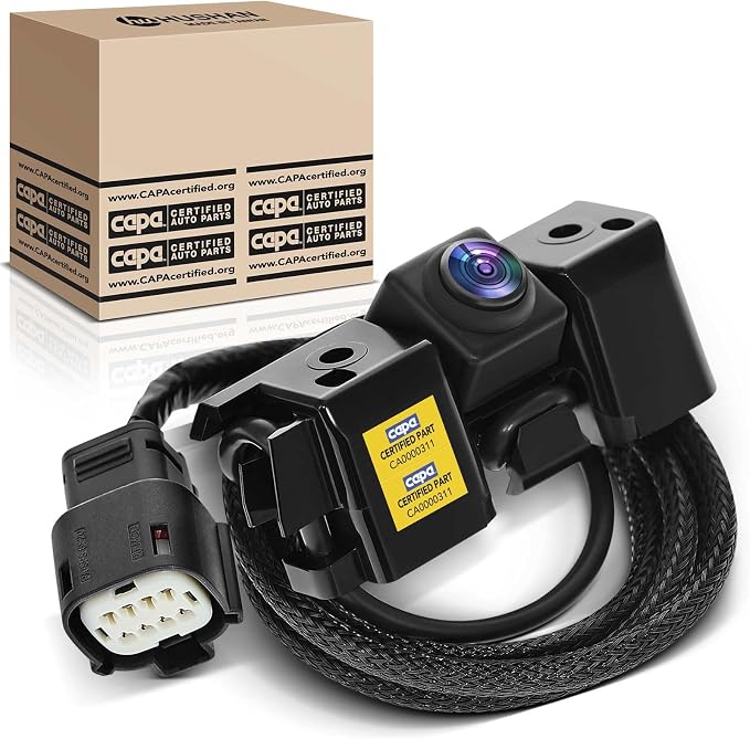 A-Premium Rear View Backup Camera Compatible with Chevy & GMC | Parking Camera C.A.P.A. Compliant for Silverado 2500 3500 HD, Sierra 2500 3500 HD, 16-19 - Replace# GM1960132C, 84079952